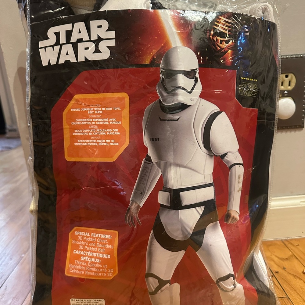 Star Wars White and Black Trooper Outfit